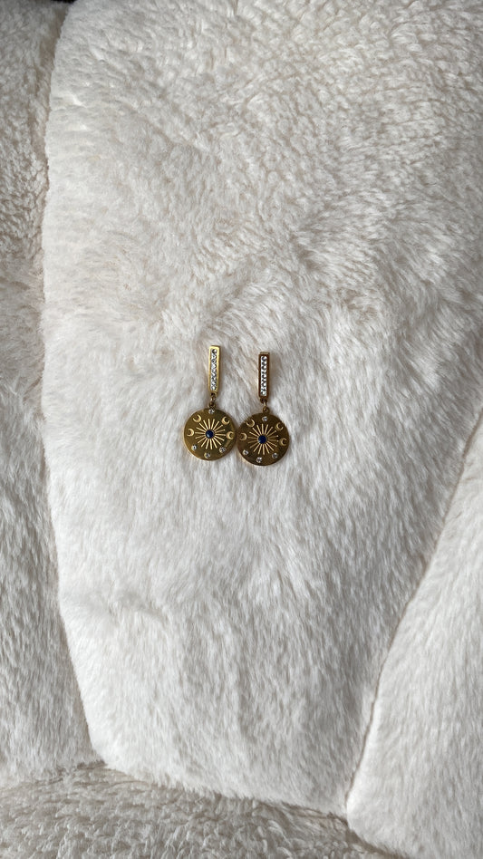 Boucles d’oreilles BRUNE