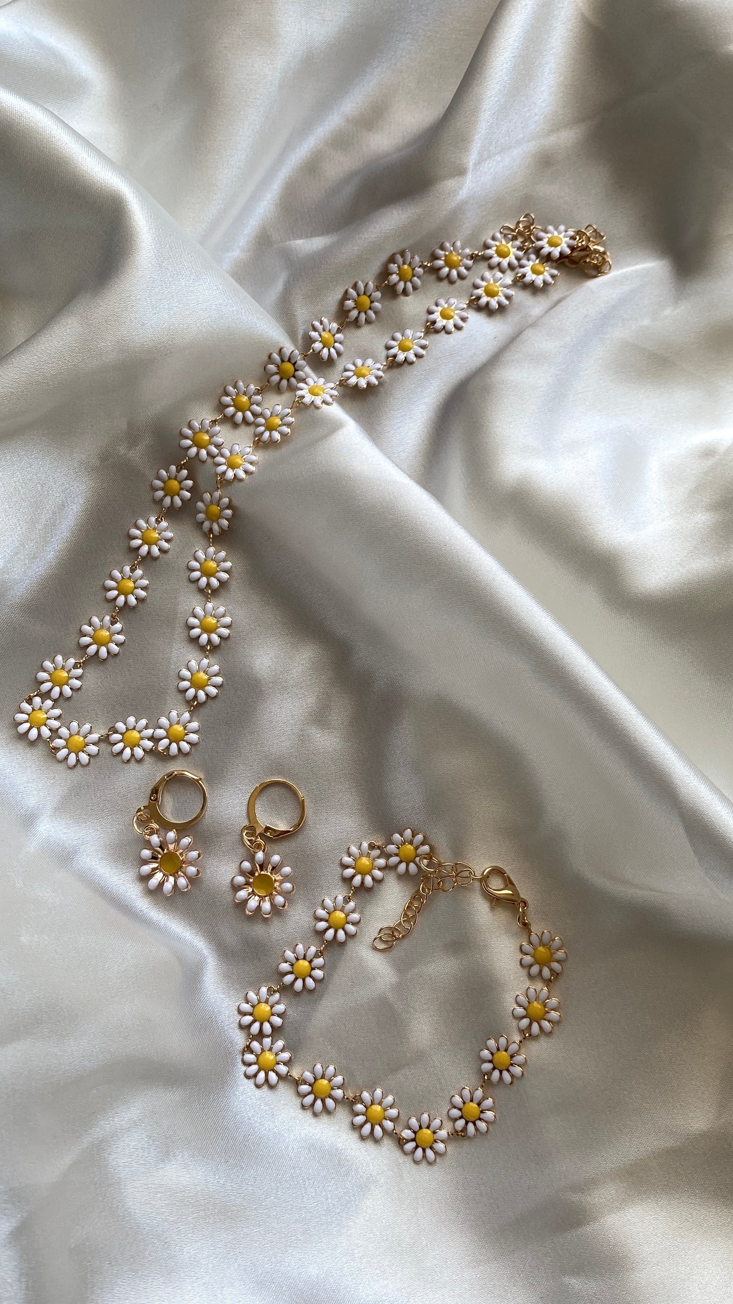 Parure marguerites LINZY